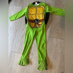 Nickelodeon Green and Yellow Ninja Turtle Costume